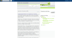 Desktop Screenshot of direitodoconsumidorestudos.blogspot.com