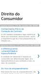 Mobile Screenshot of direitodoconsumidorestudos.blogspot.com