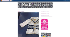 Desktop Screenshot of notknottylottie.blogspot.com