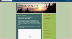 Desktop Screenshot of ojczyzna1.blogspot.com