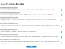 Tablet Screenshot of meleabee.blogspot.com