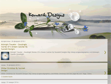 Tablet Screenshot of designedbykomarik.blogspot.com