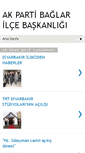 Mobile Screenshot of akpartibaglarteskilati.blogspot.com