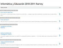 Tablet Screenshot of informaeduca20102011iharvey.blogspot.com