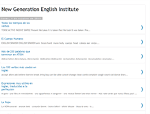 Tablet Screenshot of newgenerationenglishinstitute1.blogspot.com