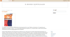 Desktop Screenshot of e-bookscsharp.blogspot.com