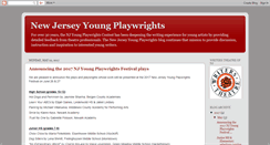 Desktop Screenshot of njyoungplaywrights.blogspot.com