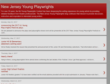Tablet Screenshot of njyoungplaywrights.blogspot.com
