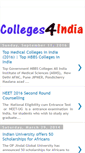 Mobile Screenshot of colleges4india.blogspot.com