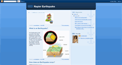 Desktop Screenshot of napier-earthquake.blogspot.com