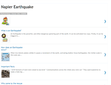 Tablet Screenshot of napier-earthquake.blogspot.com