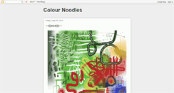 Desktop Screenshot of colourdoodles.blogspot.com