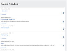Tablet Screenshot of colourdoodles.blogspot.com