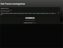 Tablet Screenshot of hetfranskoning.blogspot.com