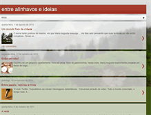 Tablet Screenshot of entrealinhavoseideias.blogspot.com