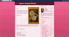 Desktop Screenshot of letteaorignialpoetry.blogspot.com