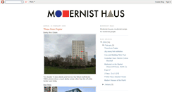 Desktop Screenshot of modernisthouse.blogspot.com