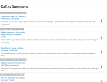 Tablet Screenshot of dallassunrooms.blogspot.com