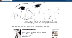 Desktop Screenshot of beauty-jelena.blogspot.com