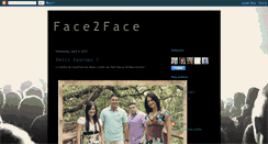 Desktop Screenshot of face2facemusic.blogspot.com