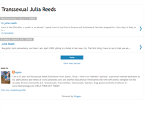 Tablet Screenshot of juliareeds.blogspot.com