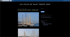 Desktop Screenshot of lesvoiles.blogspot.com