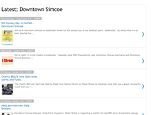 Tablet Screenshot of downtownsimcoe.blogspot.com