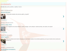 Tablet Screenshot of cocinaiarte.blogspot.com