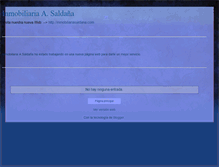 Tablet Screenshot of inmobiliariasaldana.blogspot.com