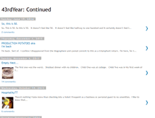 Tablet Screenshot of 43rdyear.blogspot.com