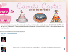 Tablet Screenshot of camilacastrobolosdecorados.blogspot.com