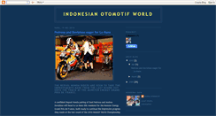 Desktop Screenshot of indonesianotomotif.blogspot.com