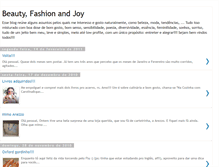 Tablet Screenshot of beautyfashionandjoy.blogspot.com