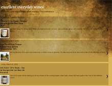Tablet Screenshot of excellenteverydaywines.blogspot.com