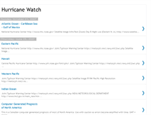 Tablet Screenshot of hurricane-watch.blogspot.com