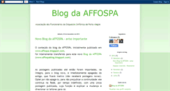 Desktop Screenshot of affospablog.blogspot.com