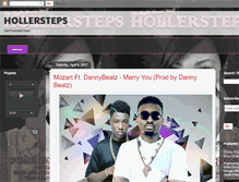 Tablet Screenshot of hollersteps.blogspot.com