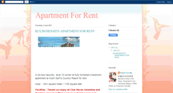 Desktop Screenshot of kulimheightsapartmentforrent.blogspot.com