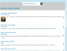Tablet Screenshot of allods-online-guides.blogspot.com