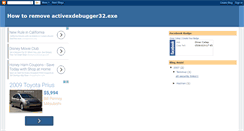 Desktop Screenshot of activexdebugger32.blogspot.com