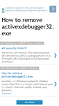 Mobile Screenshot of activexdebugger32.blogspot.com