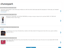 Tablet Screenshot of chunzzy.blogspot.com
