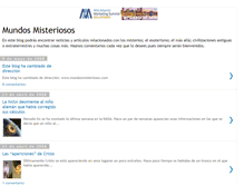 Tablet Screenshot of mundosmisteriosos.blogspot.com