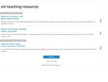 Tablet Screenshot of esl-teaching-resources.blogspot.com