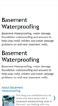 Mobile Screenshot of basementwaterproofingtips.blogspot.com