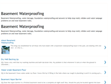 Tablet Screenshot of basementwaterproofingtips.blogspot.com