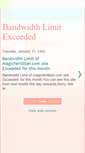 Mobile Screenshot of bandwidthlimitexceededsoredirected.blogspot.com