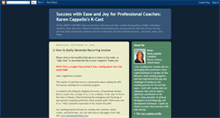 Desktop Screenshot of coachkaren.blogspot.com