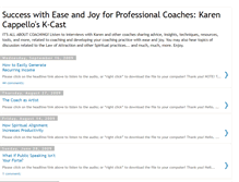 Tablet Screenshot of coachkaren.blogspot.com