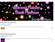 Tablet Screenshot of extremereaderbookreviews.blogspot.com